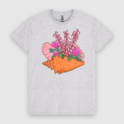 Crown Shell Vase Unisex T-shirt Thumbnail