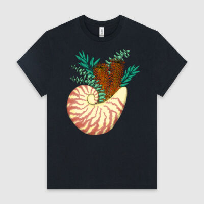 Nautilus Shell Vase T shirt Thumbnail