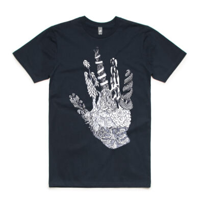 Hand Pattern T-shirt - Mens Classic Tee Thumbnail